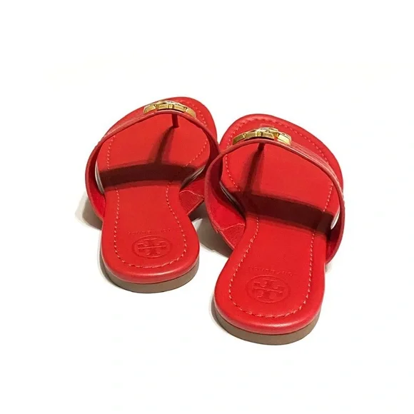 🆕 Tory Burch Leather Thong Sandals - Picture 7 of 12